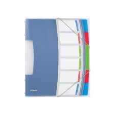 Esselte Vivida Sorteermap A4 PP 6-tabs Blauw Meerkleurig Esselte Vivida Sorteermap A4 PP 6-tabs Blauw Meerkleurig