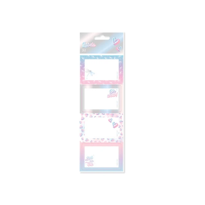 Kangaro Etiket 50x75mm Purple Passion/pk24