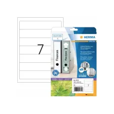 HERMA 10745 Ordneretiketten 192x38mm wit (140 stuks)