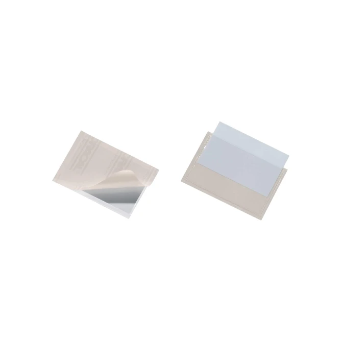 DURABLE Etikethouder DURABLE 90x57mm p.fix (pak 100 stuks)