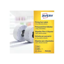 Avery Etiketrol Avery PLR1226 12x26mm afn/pk10 Avery Etiketrol Avery PLR1226 12x26mm afn/pk10