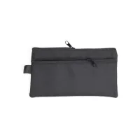 Etui plat 22x11cm zwart