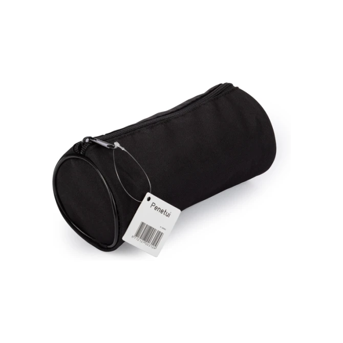 Etui rond 21x8.5x11cm zwart