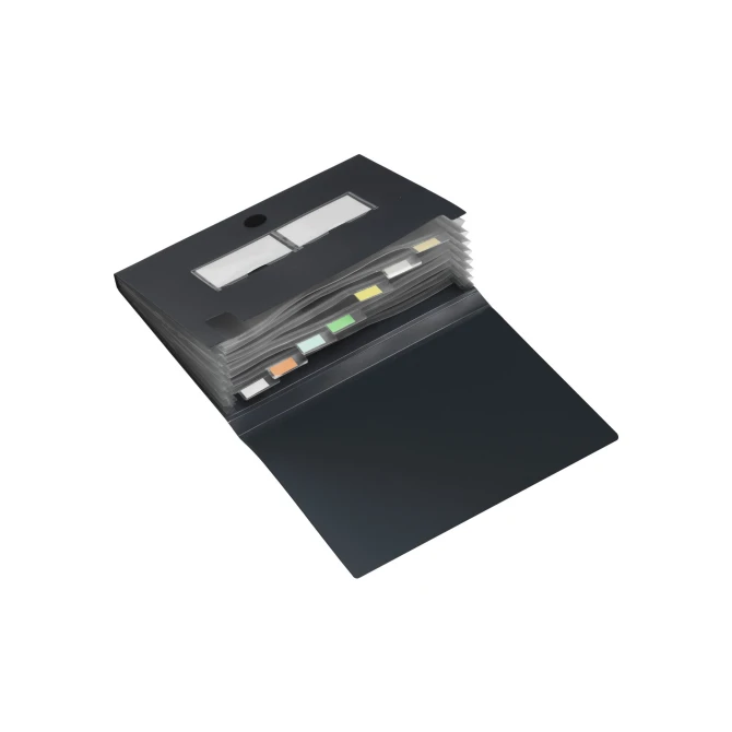 Europel Documentenmap 7 tabs A4 zwart