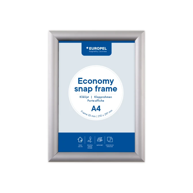 Europel Kliklijst Economy A4 25 mm