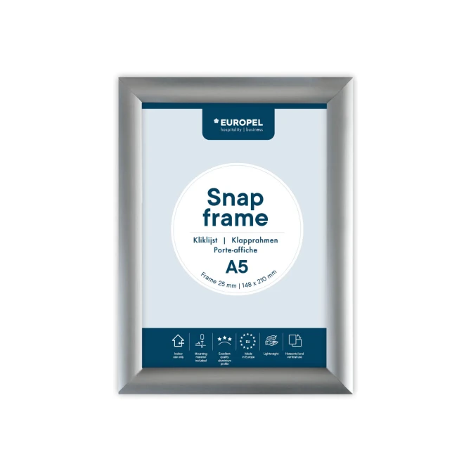 Europel Kliklijst Premium A5 25 mm Europel Kliklijst Premium A5 25 mm