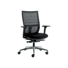 Euroseats Curve Deluxe Bureaustoel Zwart Euroseats Curve Deluxe Bureaustoel Zwart