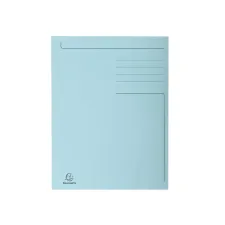 EXACOMPTA 3-Klepsmap A4 280 g/m² Gerecycled karton Blauw (pak 50 stuks) EXACOMPTA 3-Klepsmap A4 280 g/m² Gerecycled karton Blauw (pak 50 stuks)