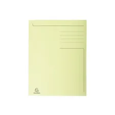 EXACOMPTA 3-Klepsmap A4 280 g/m² Gerecycled karton Geel (pak 50 stuks) EXACOMPTA 3-Klepsmap A4 280 g/m² Gerecycled karton Geel (pak 50 stuks)