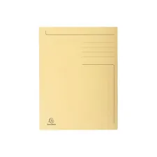 EXACOMPTA 3-Klepsmap Folio 280 g/m² Gerecycled karton Ivoor (pak 50 stuks) EXACOMPTA 3-Klepsmap Folio 280 g/m² Gerecycled karton Ivoor (pak 50 stuks)