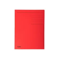 EXACOMPTA 3-Klepsmap Folio 280 g/m² Gerecycled karton Rood (pak 50 stuks) EXACOMPTA 3-Klepsmap Folio 280 g/m² Gerecycled karton Rood (pak 50 stuks)