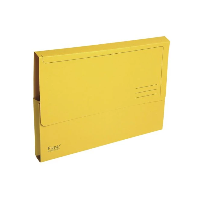 EXACOMPTA Documentenbox Forever A4 290 g/m² geel (pak 50 stuks)