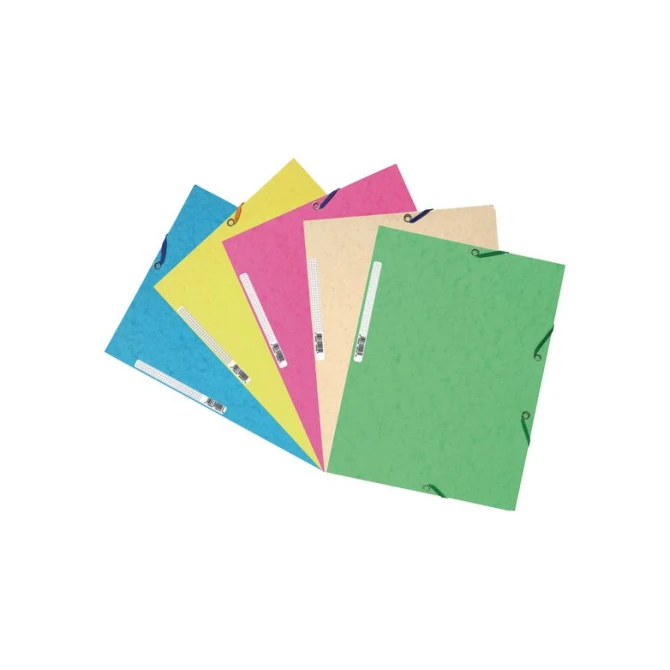 EXACOMPTA Elastomap Nature Future A4 400 g/m² assorti (pak 10 stuks)