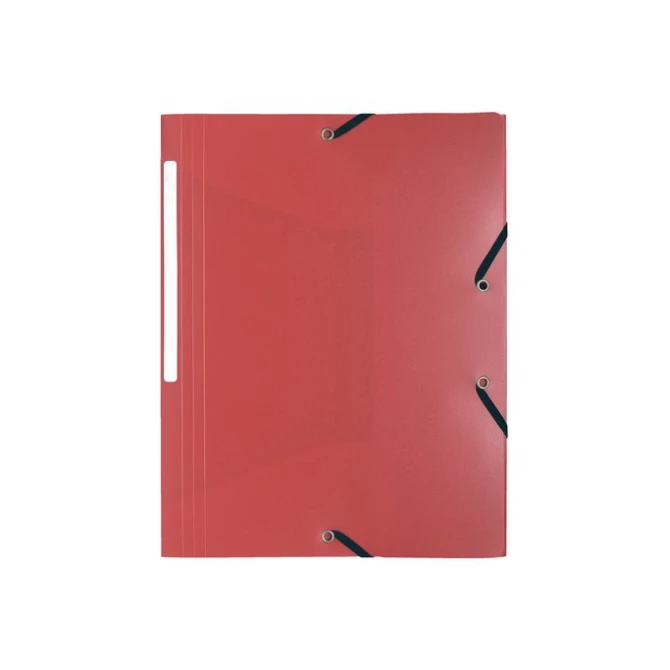 EXACOMPTA Elastomap Premium kunststof 1-200 vel bordeaux (pak 10 stuks)