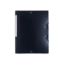 EXACOMPTA Elastomap A4 Opaak PP zwart / 10 stuks