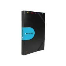 EXACOMPTA Exaview Exactive®-presentatiemap A4 40 insteekhoezen 240 x 320 mm PP zwart