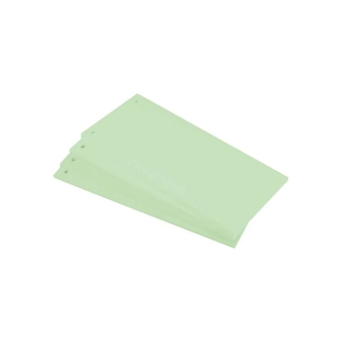 EXACOMPTA FOREVER Tabbladen Met Perforatie Gerecycled Karton 180g Groen (pak 100 stuks) EXACOMPTA FOREVER Tabbladen Met Perforatie Gerecycled Karton 180g Groen (pak 100 stuks)