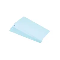 EXACOMPTA FOREVER Tabbladen Met Perforatie Karton 180g Lichtblauw (pak 100 stuks) EXACOMPTA FOREVER Tabbladen Met Perforatie Karton 180g Lichtblauw (pak 100 stuks)