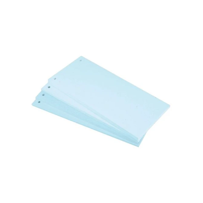 EXACOMPTA FOREVER Tabbladen Met Perforatie Karton 180g Lichtblauw (pak 100 stuks) EXACOMPTA FOREVER Tabbladen Met Perforatie Karton 180g Lichtblauw (pak 100 stuks)