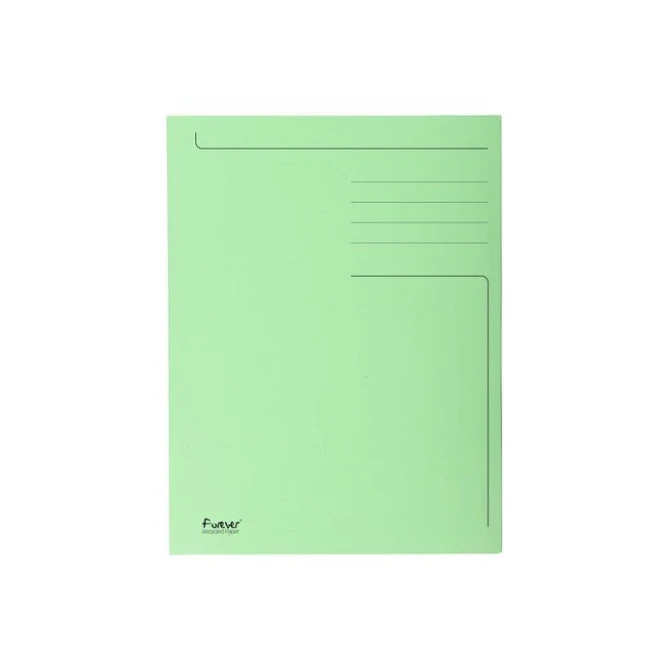 EXACOMPTA Forever 3-Klepsmap Folio Lichtgroen (pak 50 stuks) EXACOMPTA Forever 3-Klepsmap Folio Lichtgroen (pak 50 stuks)