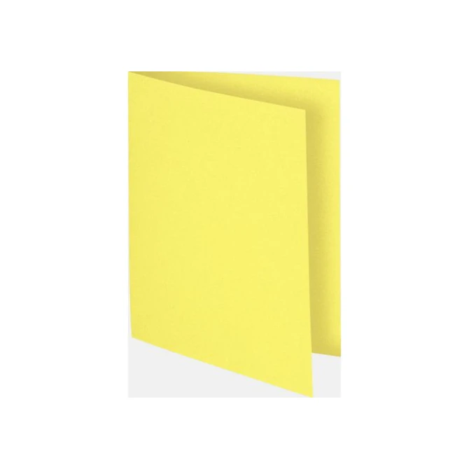 Vouwmap Flash A4 80 grams kanarie geel/pak100 Vouwmap Flash A4 80 grams kanarie geel/pak100