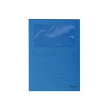 EXACOMPTA Forever Venstermap L-Model A4 120 g/m² Donkerblauw (pak 100 stuks) EXACOMPTA Forever Venstermap L-Model A4 120 g/m² Donkerblauw (pak 100 stuks)