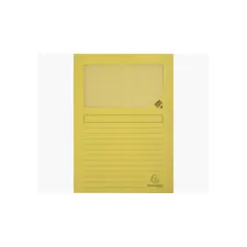 EXACOMPTA Forever Venstermap L-Model A4 120 g/m² Geel (pak 100 stuks) EXACOMPTA Forever Venstermap L-Model A4 120 g/m² Geel (pak 100 stuks)