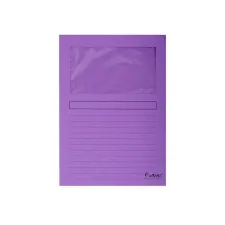 EXACOMPTA Forever Venstermap L-Model A4 120 g/m² Lila (pak 100 stuks) EXACOMPTA Forever Venstermap L-Model A4 120 g/m² Lila (pak 100 stuks)