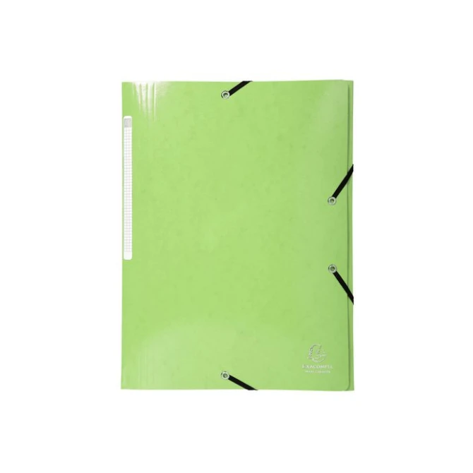 EXACOMPTA Iderama-map 3 kleppen hoekelastieken A4 300 vel 240 x 320 mm karton met polypropyleen limoengroen (doos 25 stuks) EXACOMPTA Iderama-map 3 kleppen hoekelastieken A4 300 vel 240 x 320 mm karton met polypropyleen limoengroen (doos 25 stuks)