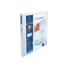 EXACOMPTA KreaCover Presentatieringband A4 Maxi Ringcapaciteit 20 mm 4 rings Wit