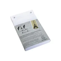 EXACOMPTA L'Esprit Paris FAF No3 Navulling 185 x 115 mm Blanco Wit (pak 5 x 200 vel)