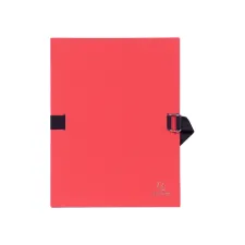 Exacompta Map Harmonicarug Canvas A4 Rood (pak 10 stuks) Exacompta Map Harmonicarug Canvas A4 Rood (pak 10 stuks)