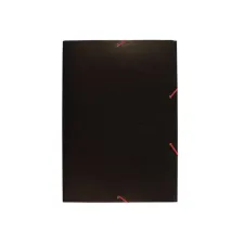 EXACOMPTA Nature Future® A2 Elastomap Karton Zwart (pak 10 stuks)