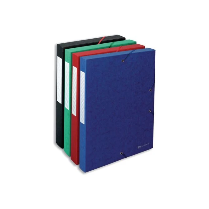 EXACOMPTA Nature Future A4 Documentenbox 320 x 240 x 40 mm Karton 600 g/m² Blauw (pak 10 stuks)