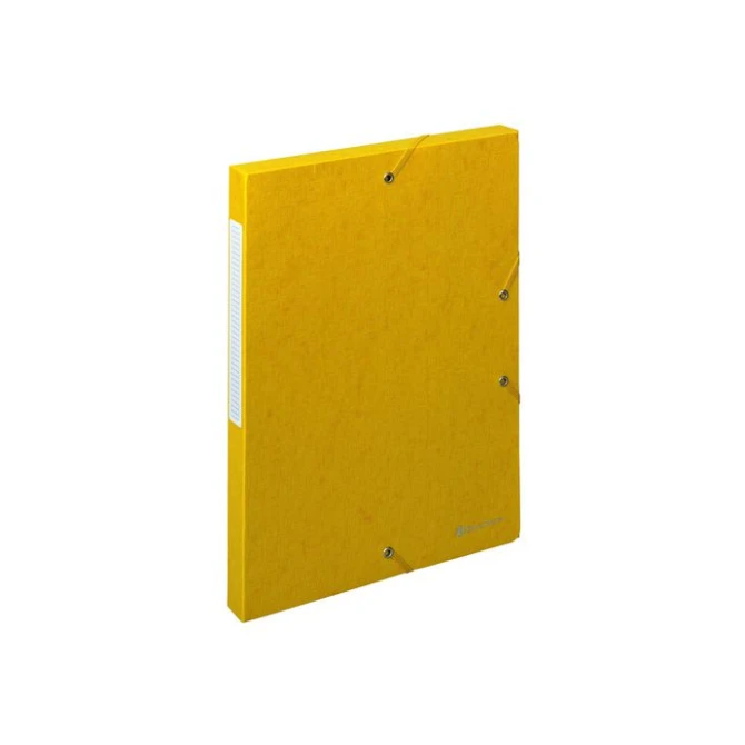 EXACOMPTA Nature Future A4 Documentenbox 320 x 240 x 40 mm Karton 600 g/m² Geel (pak 10 stuks)