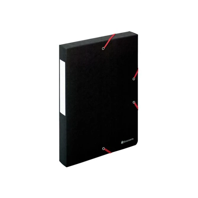 EXACOMPTA Nature Future A4 Documentenbox 320 x 240 x 40 mm Karton 600 g/m² Zwart EXACOMPTA Nature Future A4 Documentenbox 320 x 240 x 40 mm Karton 600 g/m² Zwart
