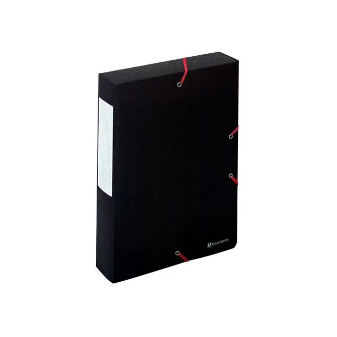 EXACOMPTA Nature Future A4 Documentenbox 320 x 240 x 60 mm Karton 600 g/m² Zwart EXACOMPTA Nature Future A4 Documentenbox 320 x 240 x 60 mm Karton 600 g/m² Zwart