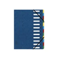 EXACOMPTA Nature Future A4 Sorteermap 12 vakken 320 x 240 mm Karton Blauw EXACOMPTA Nature Future A4 Sorteermap 12 vakken 320 x 240 mm Karton Blauw