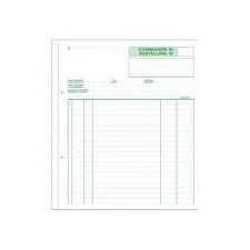 EXACOMPTA Orderboek 3-voud FR-NL 18x21cm (pak 5 blokken)