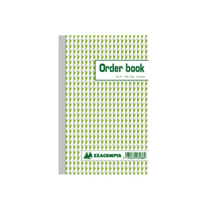 EXACOMPTA Orderbook NRC Doorschrijfpapier Dupli Gelinieerd 21 x 135 cm (blok 50 vel) EXACOMPTA Orderbook NRC Doorschrijfpapier Dupli Gelinieerd 21 x 135 cm (blok 50 vel)