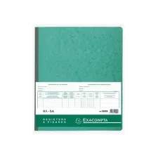 EXACOMPTA Piquur Register Aandeelhouders NV/SA 24 x 32 cm Assorti (pak 5 stuks)