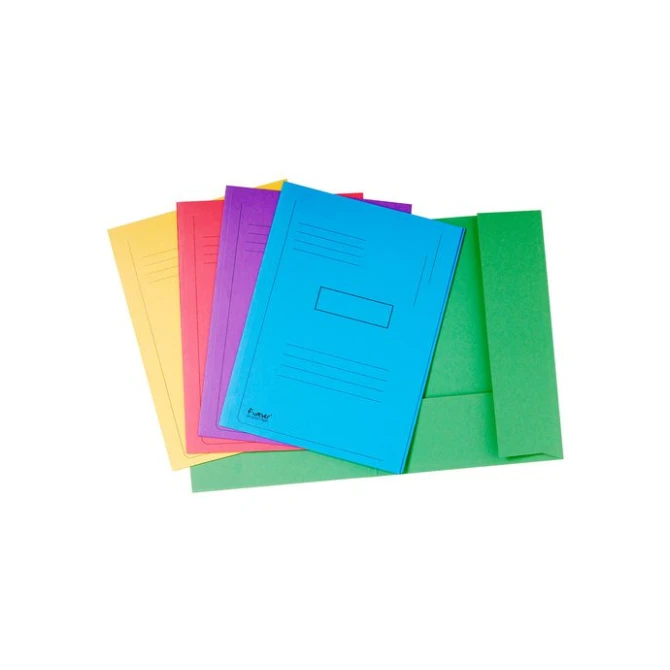 EXACOMPTA Stofklepmap Forever A4 280 g/m² assorti (pak 50 stuks)