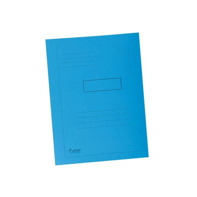 EXACOMPTA Stofklepmap Forever A4 280 g/m² blauw (pak 50 stuks)