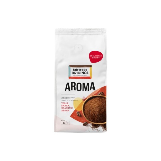 FAIR TRADE ORIGINAL Aroma Gemalen Koffie (doos 4 kilogram)
