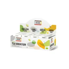 FAIR TRADE ORIGINAL Organic Thee Variatiebox (pak 100 stuks) FAIR TRADE ORIGINAL Organic Thee Variatiebox (pak 100 stuks)