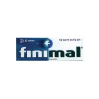 FINIMAL Tabletten Pijnstiller (pak 20 stuks) FINIMAL Tabletten Pijnstiller (pak 20 stuks)