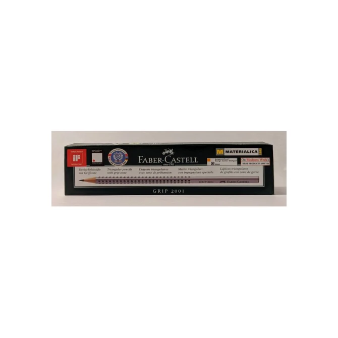 Faber-Castell Grip 2001 Potlood HB Soft-grip (pak 12 stuks) Faber-Castell Grip 2001 Potlood HB Soft-grip (pak 12 stuks)