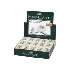 Faber-Castell Gum 7041 34 x 26 x 8 mm (doos 40 stuks)