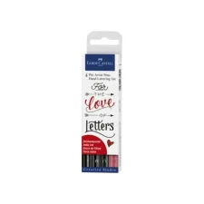 Faber Castell Tekenstift FC Pitt Artist handl Love/pk4