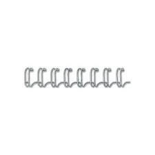 FELLOWES Draadrug 34-rings 3: 1 10mm zilver cap 51-80 vel (doos 100 stuks) FELLOWES Draadrug 34-rings 3: 1 10mm zilver cap 51-80 vel (doos 100 stuks)
